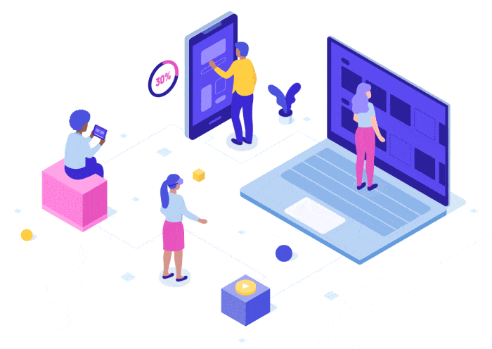 Web Design Illustration